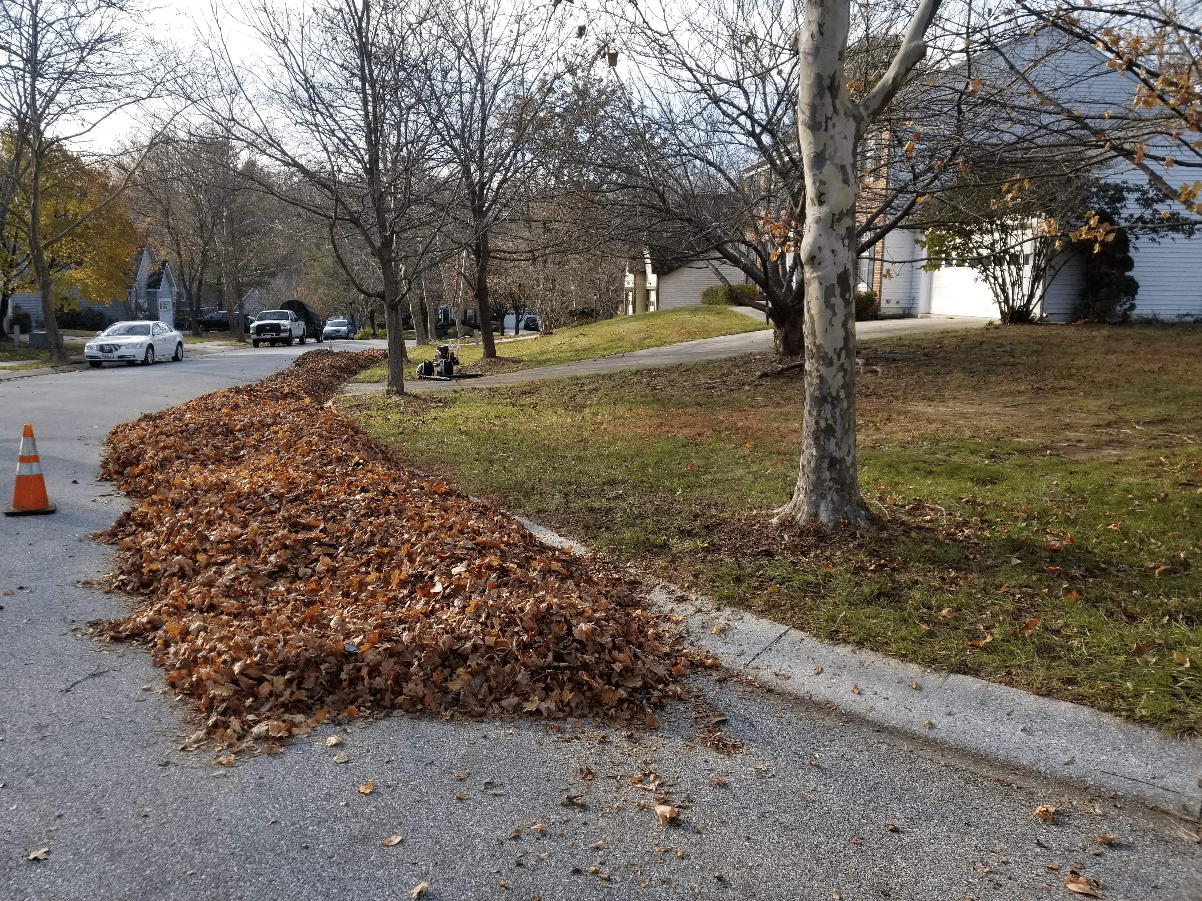 Fall leaf removal is a key task for keeping your lawn looking its best during the autumn months.